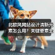 北欧风网站设计清新元素怎么用?关键要素全解析(图4) 北欧风网站设计清新元素怎么用?关键要素全解析(图4)