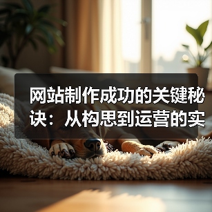 网站制作成功的关键秘诀:从构思到运营的实战指南(图1) 网站制作成功的关键秘诀:从构思到运营的实战指南(图1)