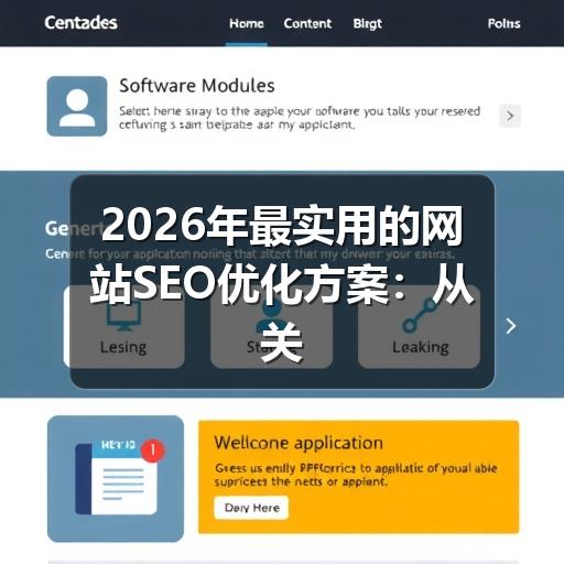 2026年最实用的网站SEO优化方案:从关键词布局到技术优化全攻略 2026年最实用的网站SEO优化方案:从关键词布局到技术优化全攻略