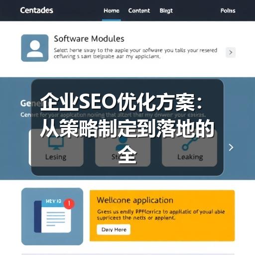 企业SEO优化方案:从策略制定到落地的全流程解析