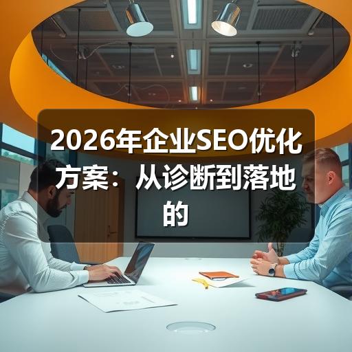 2026年企业SEO优化方案:从诊断到落地的全流程指南
