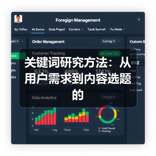 关键词研究方法:从用户需求到内容选题的实用流程