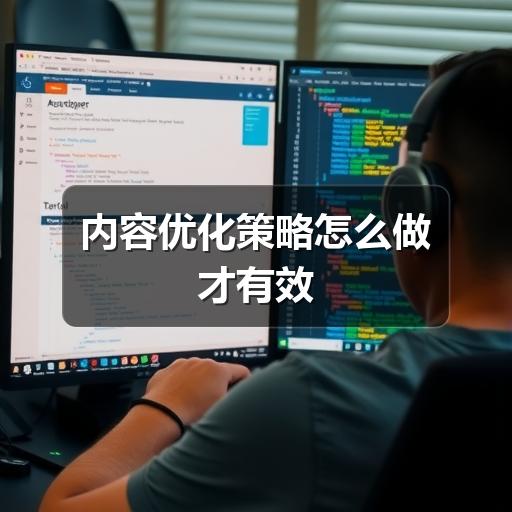 内容优化策略怎么做才有效