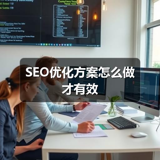 SEO优化方案怎么做才有效