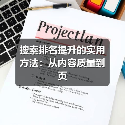 搜索排名提升的实用方法：从内容质量到页面体验