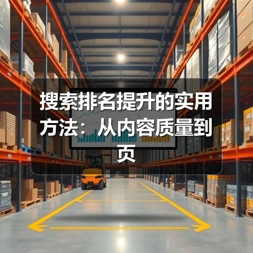 搜索排名提升的实用方法：从内容质量到页面体验