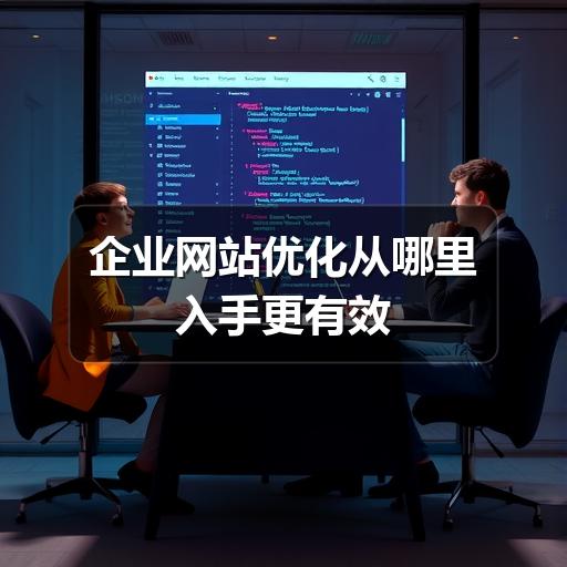 企业网站优化从哪里入手更有效