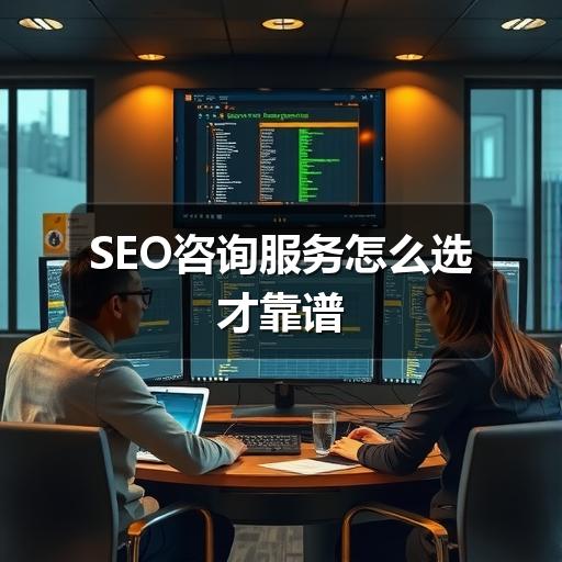 SEO咨询服务怎么选才靠谱