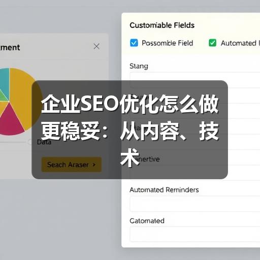 企业SEO优化怎么做更稳妥:从内容、技术到转化的实操指南