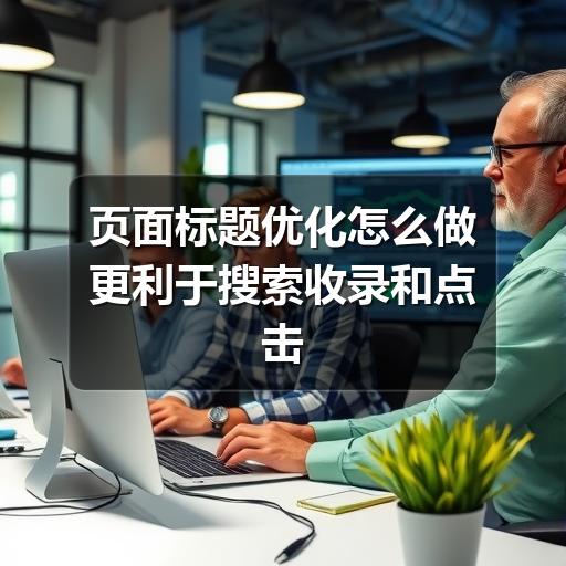 页面标题优化怎么做更利于搜索收录和点击