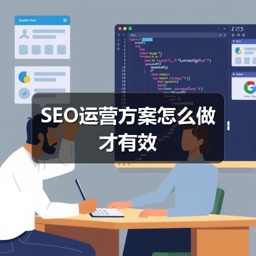 SEO运营方案怎么做才有效