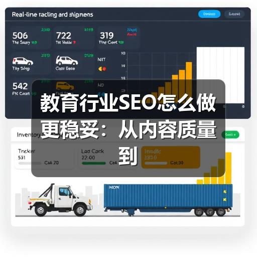 教育行业SEO怎么做更稳妥:从内容质量到转化路径的实用指南
