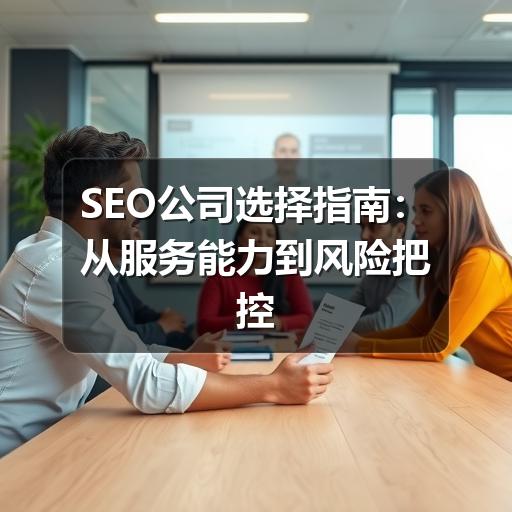 SEO公司选择指南:从服务能力到风险把控的实用判断方法