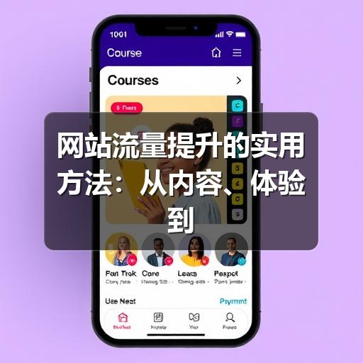 网站流量提升的实用方法:从内容、体验到转化的系统优化